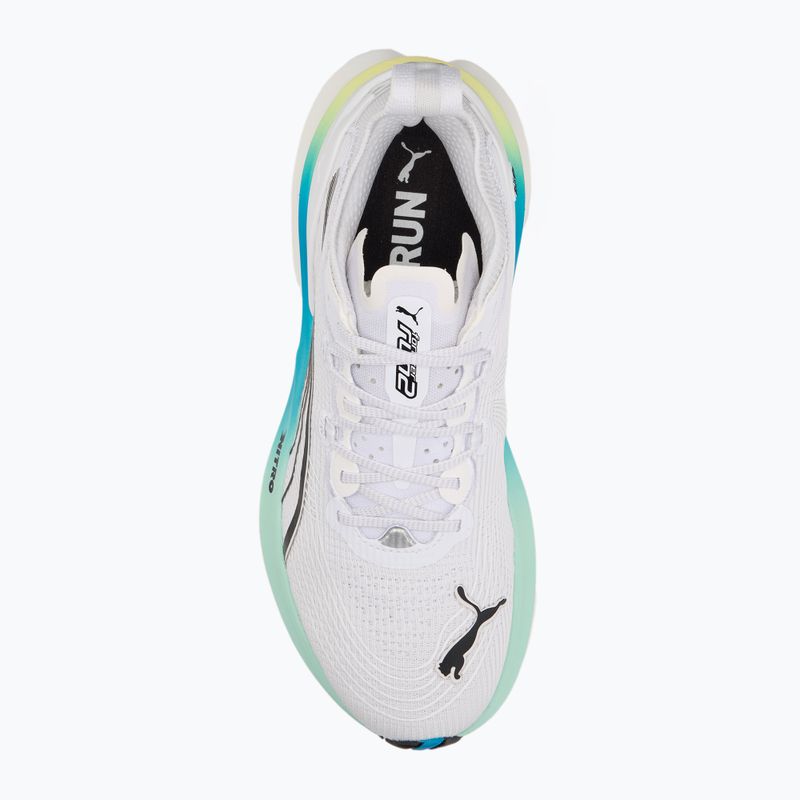 Scarpe da corsa da uomo PUMA ForeverRun Nitro 2 puma bianco/azzurro 5