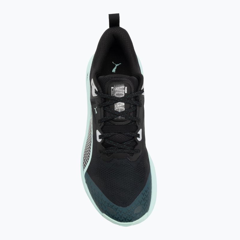 Scarpe da corsa PUMA Voyage Nitro 4 verde terrain / mint melt da uomo 5