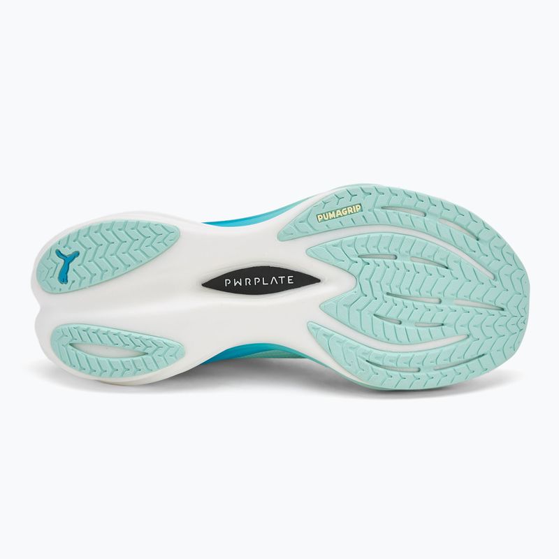Scarpe da corsa da donna PUMA Deviate Nitro 3 blu menta/veloce 4