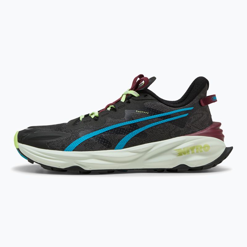 Scarpe da corsa da uomo PUMA Fast-Trac Nitro 3 puma nero/sage frost/ruby shimmer