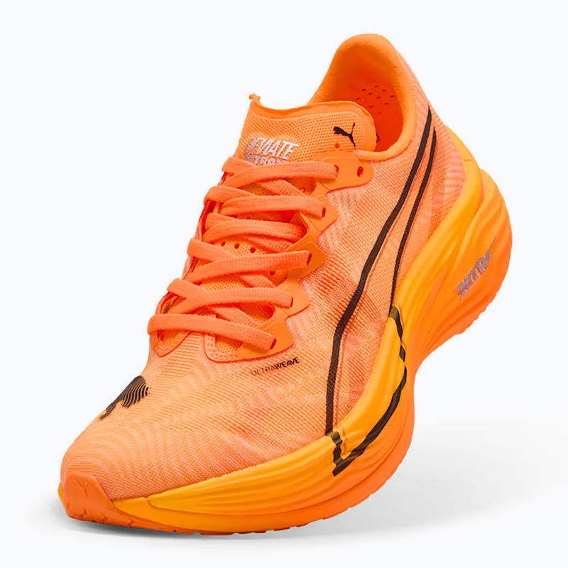 Scarpe da running donna PUMA Deviate Nitro Elite 3 Heat Fire/Puma Black 8