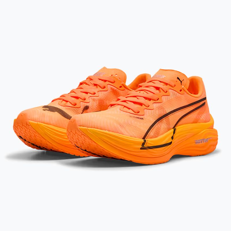 Scarpe da running donna PUMA Deviate Nitro Elite 3 Heat Fire/Puma Black 11