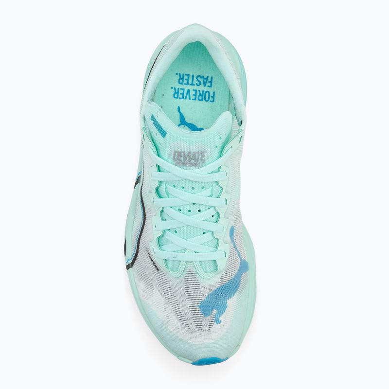 Scarpe da corsa da donna PUMA Deviate Nitro Elite 3 blu menta/velocità 5