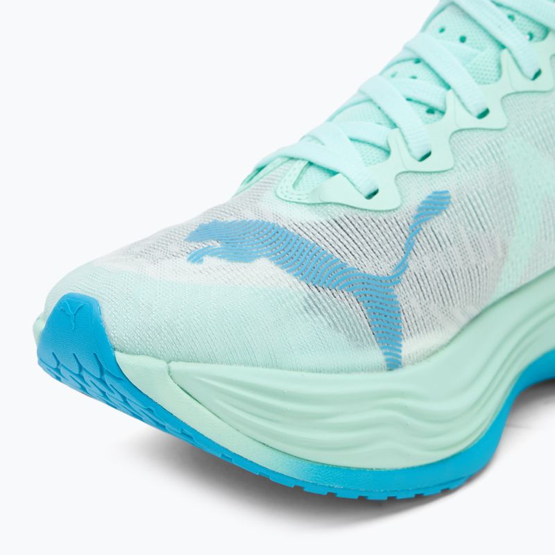 Scarpe da corsa da donna PUMA Deviate Nitro Elite 3 blu menta/velocità 7