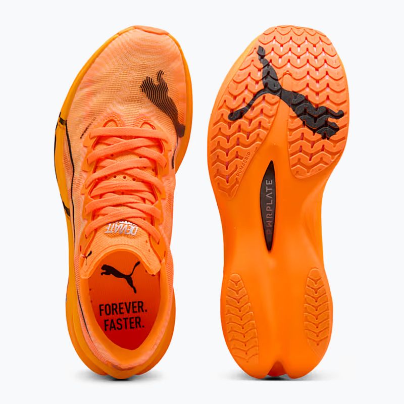 Scarpe da corsa uomo PUMA Deviate Nitro Elite 3 heat fire/puma black 9