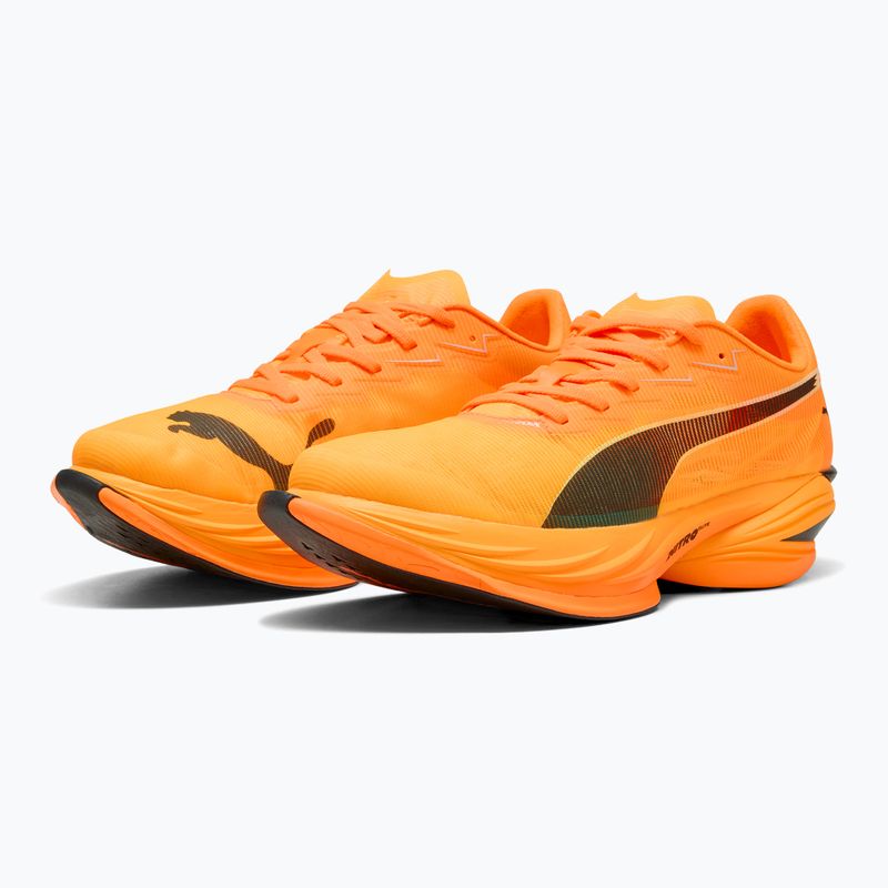 Scarpe da corsa PUMA Fast-R Nitro Elite 3 heat fire / sun stream da uomo 3