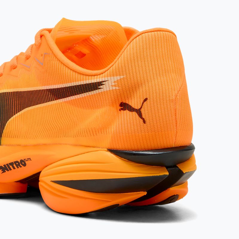 Scarpe da corsa PUMA Fast-R Nitro Elite 3 heat fire / sun stream da uomo 5