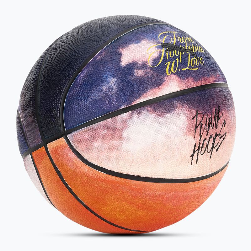 PUMA Hooptopia Sunset Basket fiamma arancione / puma nero / multicolore dimensioni 7 2