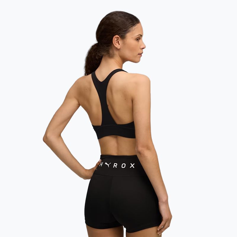 Reggiseno sportivo PUMA x HYROX Shapeluxe High Neck nero 3