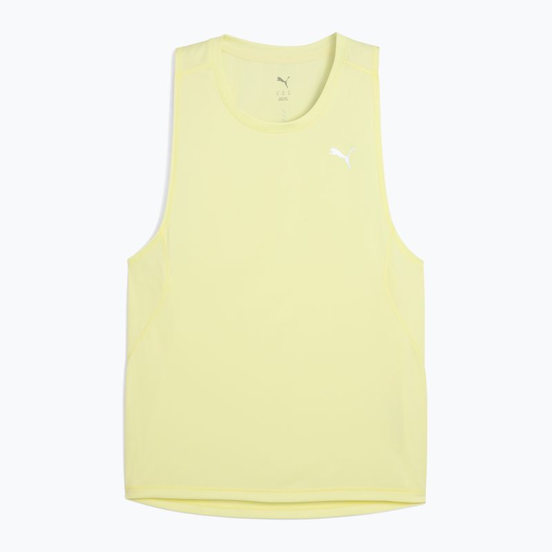 Maglia da corsa PUMA Velocity Tank Poly gold moon da uomo