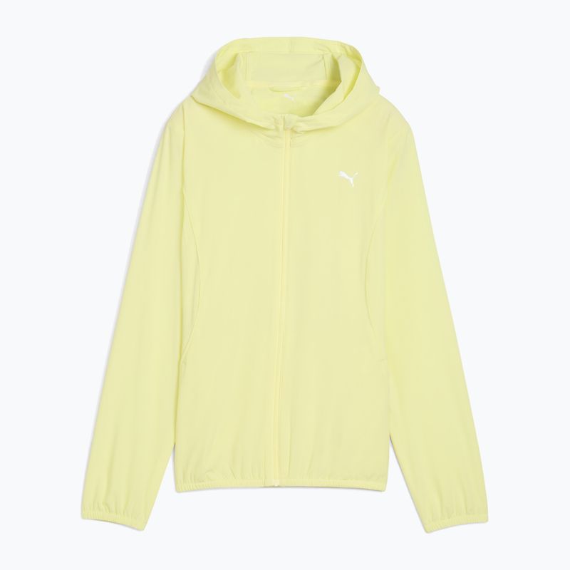 Giacca da corsa da donna PUMA Run Velocity Woven oro luna
