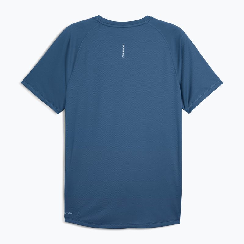 PUMA Run Velocity Tee Uomo Maglia da corsa in Poly indaco scuro 2