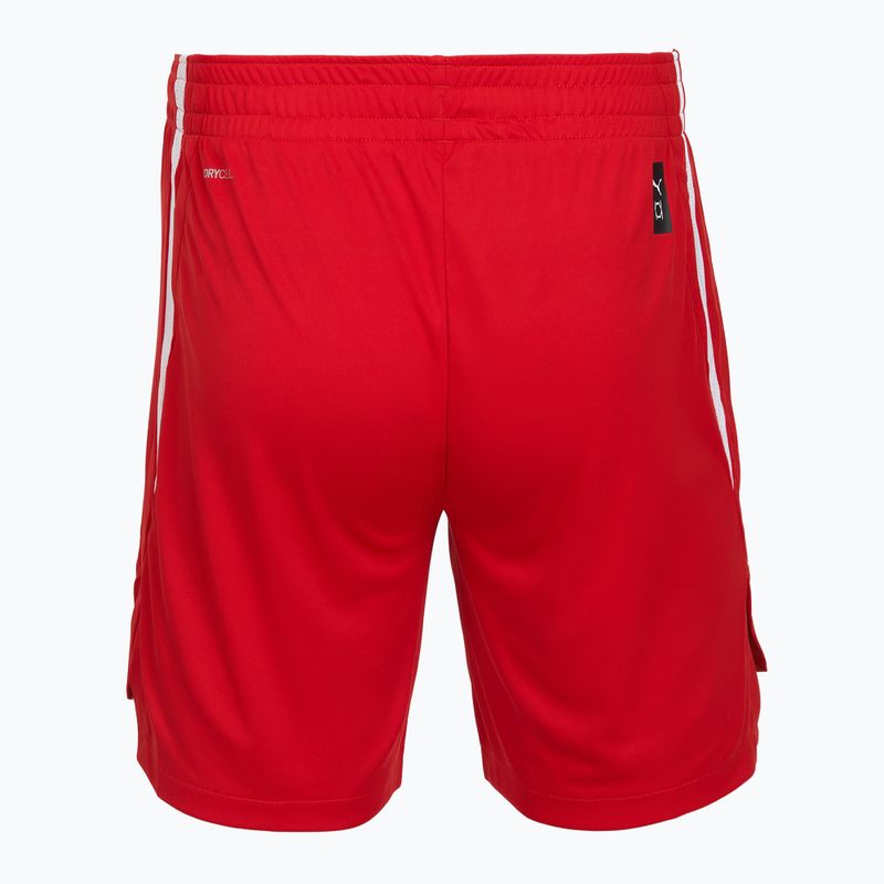 Pantaloncini da basket da uomo PUMA teamJAWS Starter per sempre rosso 2