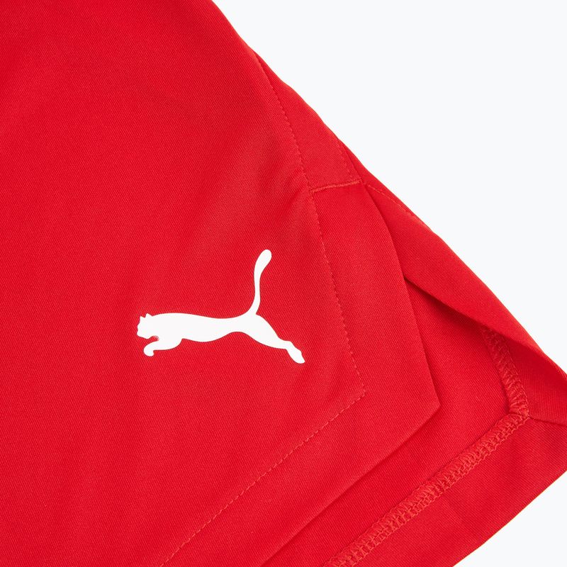 Pantaloncini da basket da uomo PUMA teamJAWS Starter per sempre rosso 5
