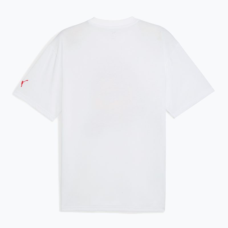 Maglietta da basket da uomo PUMA Hoopaverse Tee 3 puma bianco 2