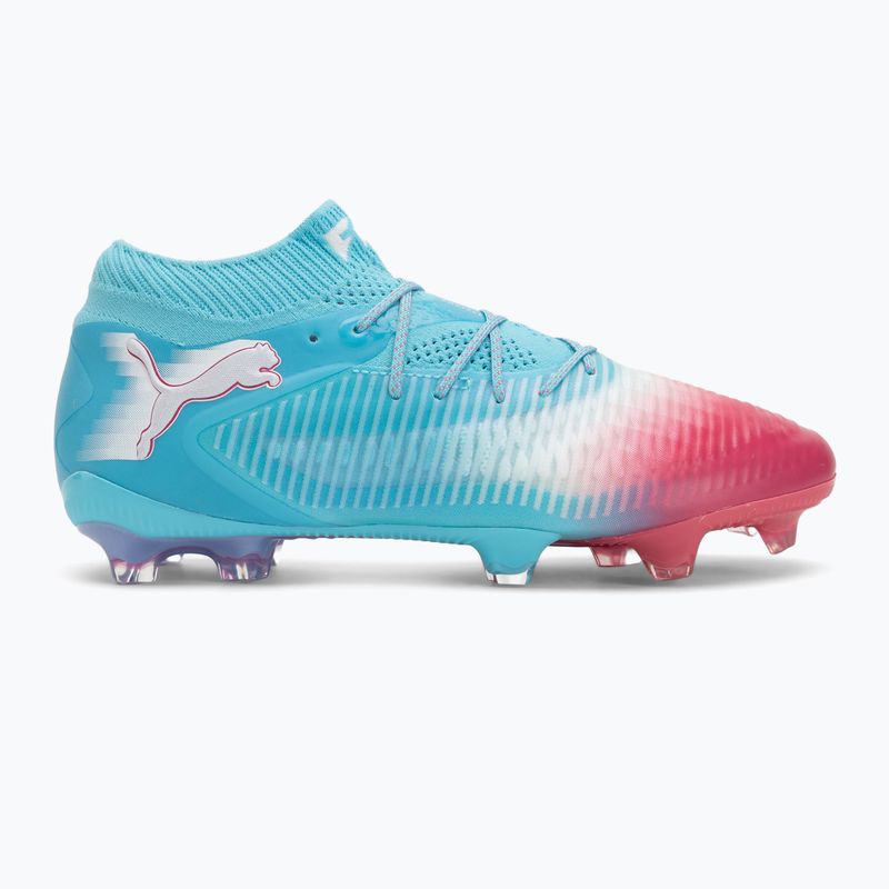 PUMA Future 8 Ultimate Re-Charge FG scarpe da calcio da uomo blu eroe/puma bianco/rosa tramonto 2