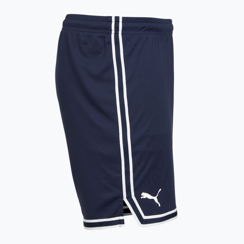 Pantaloncini da basket da uomo PUMA Hoops Team Game puma navy 3