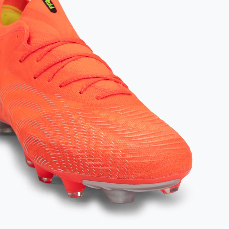 Scarpe da calcio PUMA Future 9 Fusion FG/AG glowing red/puma white/puma black/puma silver 7
