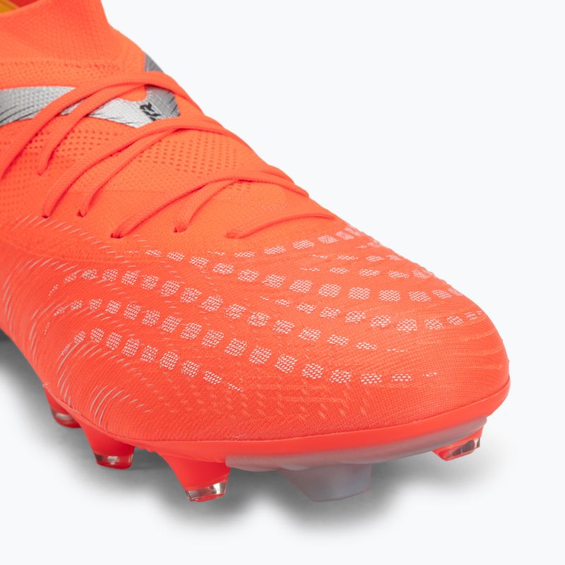 Scarpe da calcio PUMA Future 9 Fusion FG/AG glowing red/puma white/puma black/puma silver 7