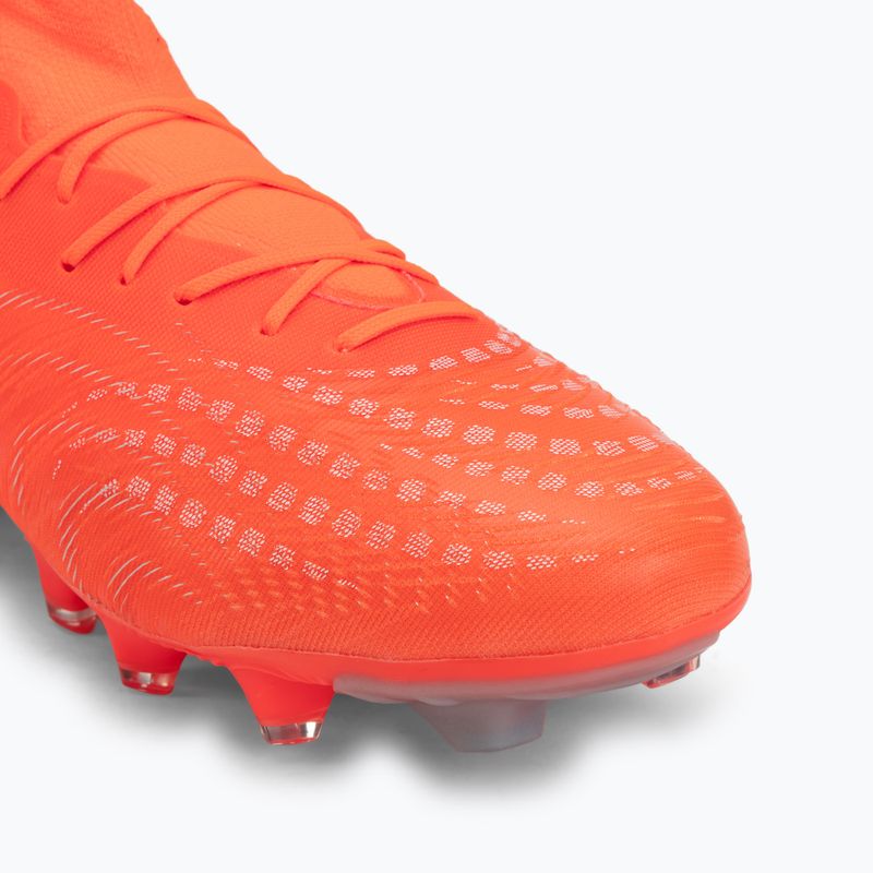 Scarpe da calcio PUMA Future 9 Match Fusion FG/AG glowing red/puma white/puma black/puma silver 7