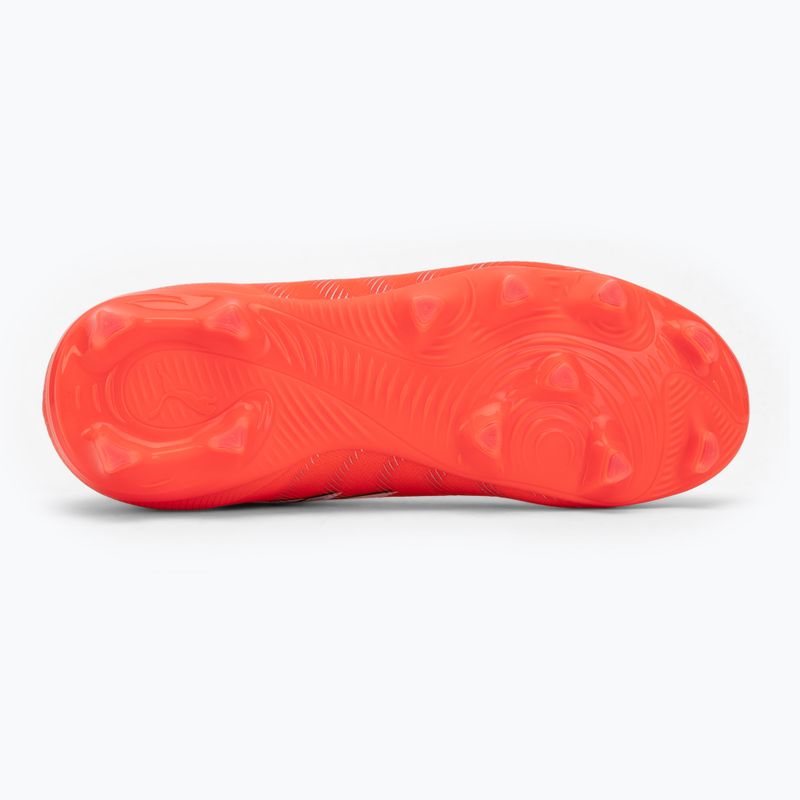 Scarpe da calcio junior PUMA Future 9 Pro FG/AG Jr glowing red/puma white/puma black/puma silver 4