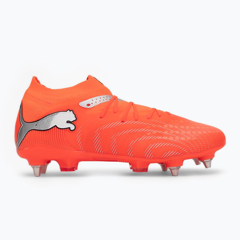 Scarpe da calcio uomo PUMA Future 9 Pro MxSG glowing red/puma white/puma black/puma silver 2