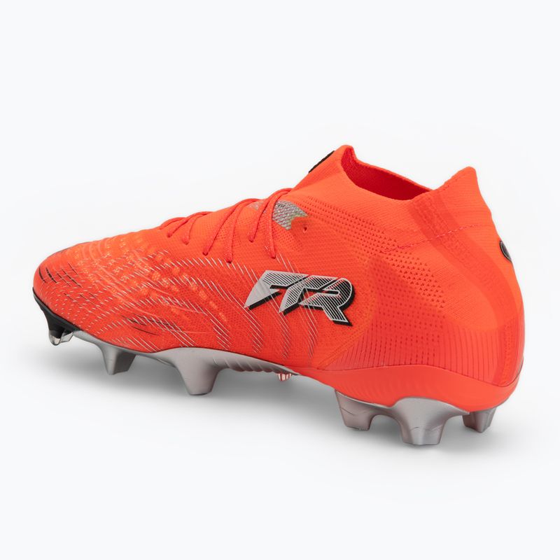 Scarpe da calcio PUMA Future 9 Ultimate FG glowing red/puma white/puma black/puma silver 3