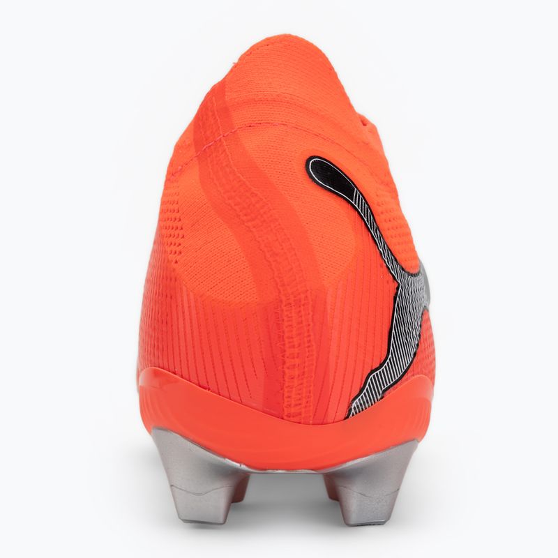 Scarpe da calcio PUMA Future 9 Ultimate FG glowing red/puma white/puma black/puma silver 6