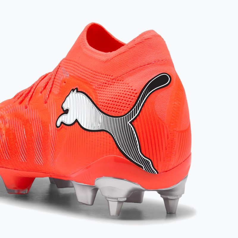 Scarpe da calcio PUMA Future 9 Ultimate MxSG glowing red/puma white 8