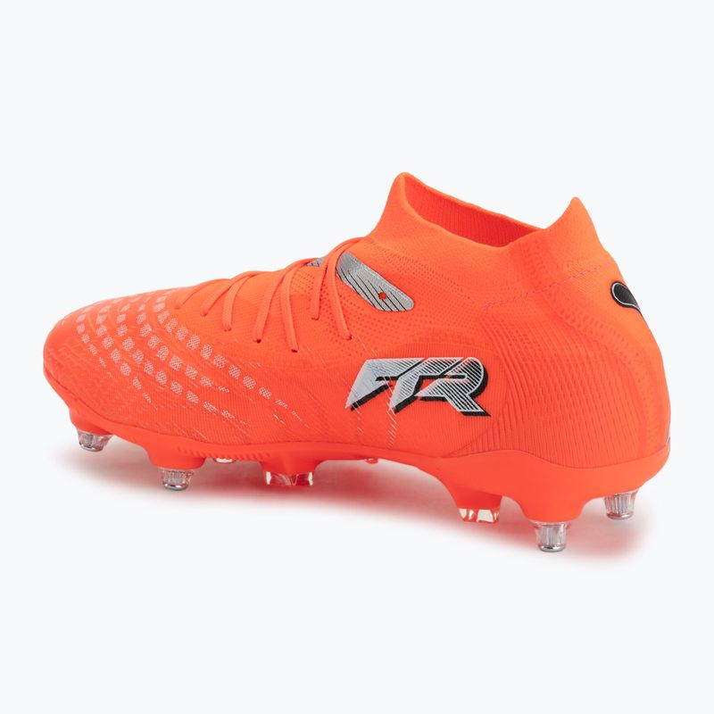 Scarpe da calcio PUMA Future 9 Match MxSG glowing red/puma white/puma black/puma silver 3