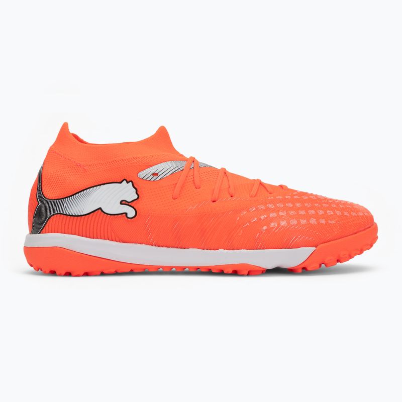 Scarpe da calcio PUMA Future 9 Match TT glowing red/puma white/puma black/puma silver 2