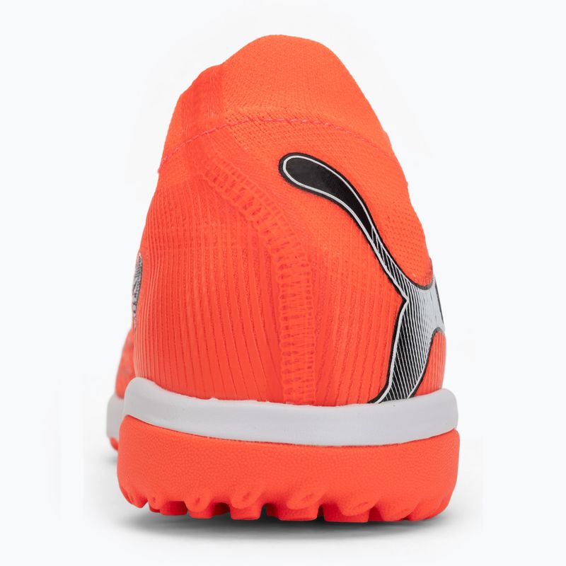 Scarpe da calcio PUMA Future 9 Match TT glowing red/puma white/puma black/puma silver 6