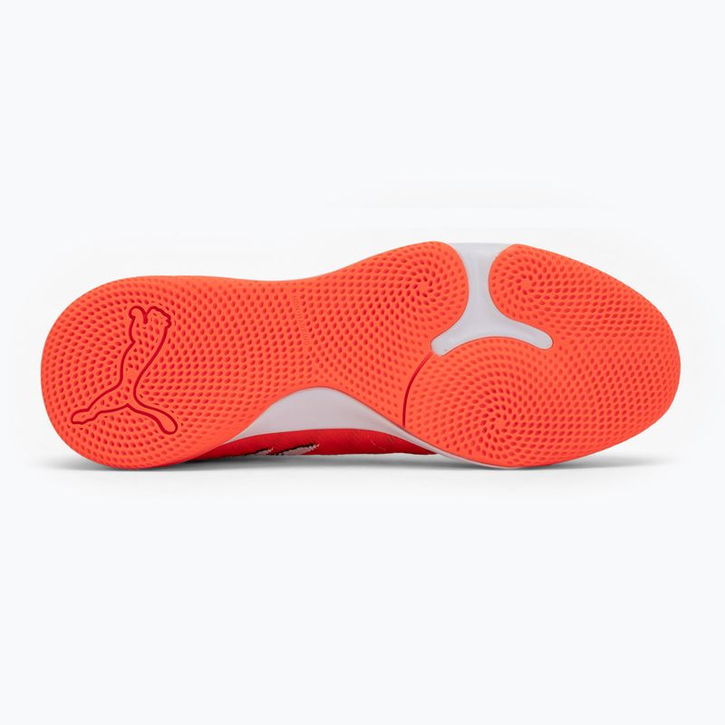 Scarpe da calcio PUMA Future 9 Match IT glowing red/puma white/puma black/puma silver 4