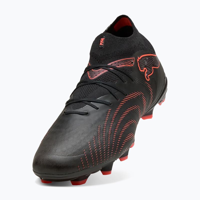 Scarpe da calcio PUMA Future 9 Pro FG/AG puma black/glowing red/strong grey 11