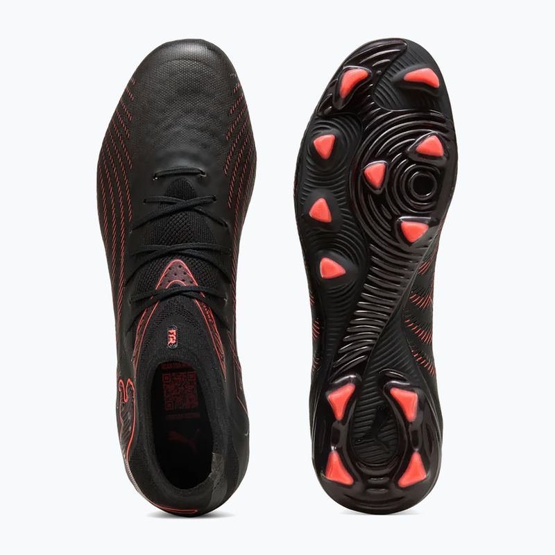 Scarpe da calcio PUMA Future 9 Pro FG/AG puma black/glowing red/strong grey 12