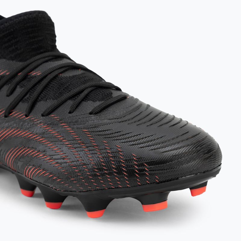 Scarpe da calcio per bambini PUMA Future 9 Match FG/AG Jr puma black/glowing red/strong grey 7