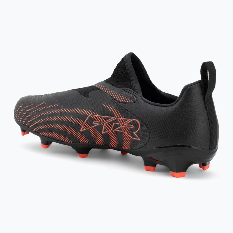 Scarpe da calcio per bambini PUMA Future 9 Match LL FG/AG Jr puma black/glowing red/strong grey 3
