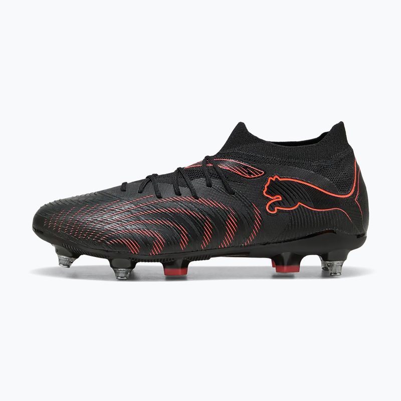 Scarpe da calcio PUMA Future 9 Match MxSG puma black/glowing red/strong grey 8