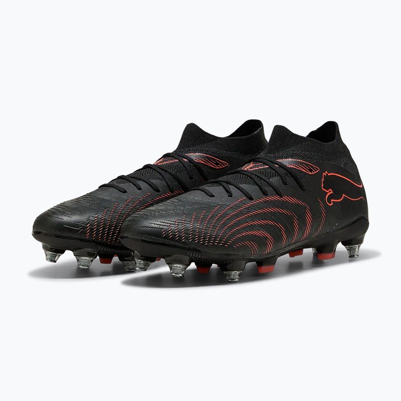 Scarpe da calcio PUMA Future 9 Match MxSG puma black/glowing red/strong grey 10
