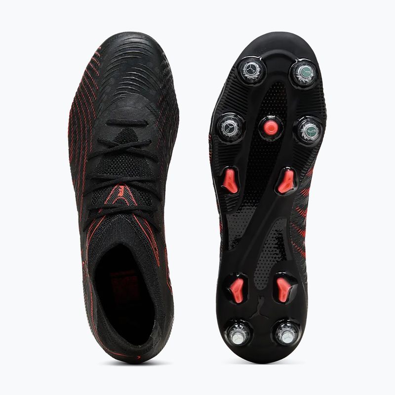 Scarpe da calcio PUMA Future 9 Match MxSG puma black/glowing red/strong grey 11