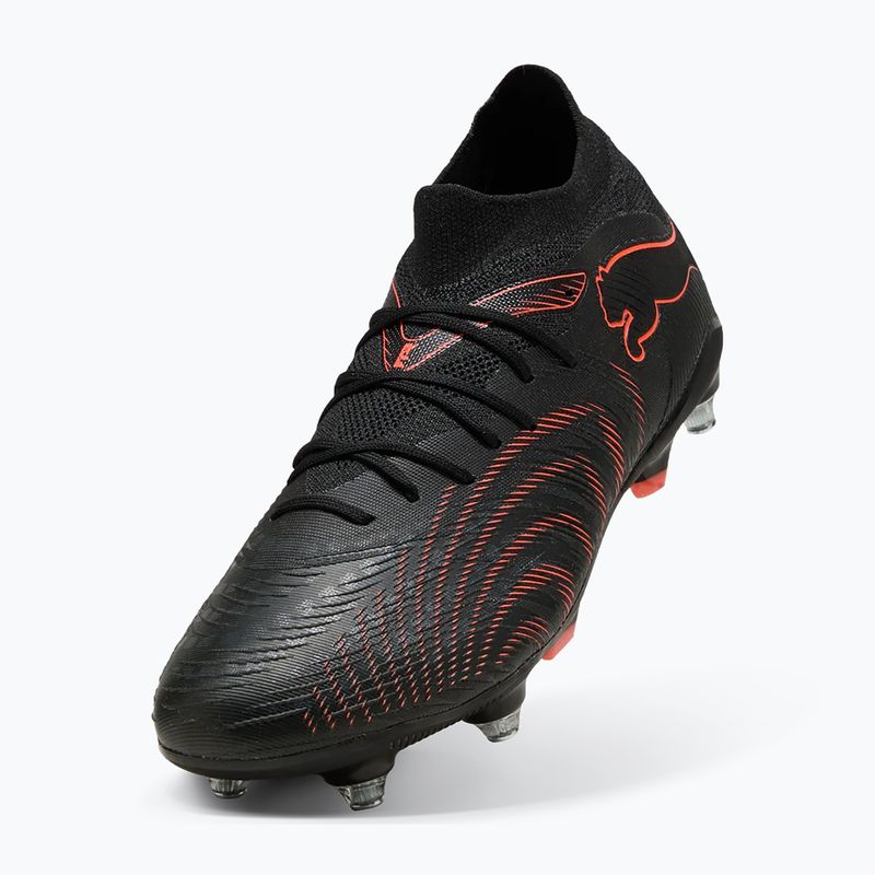 Scarpe da calcio PUMA Future 9 Match MxSG puma black/glowing red/strong grey 12