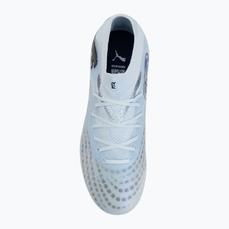 Scarpe da calcio per bambini PUMA Future 9 Pro FG/AG Jr icy blue/puma white/blue jewel 5