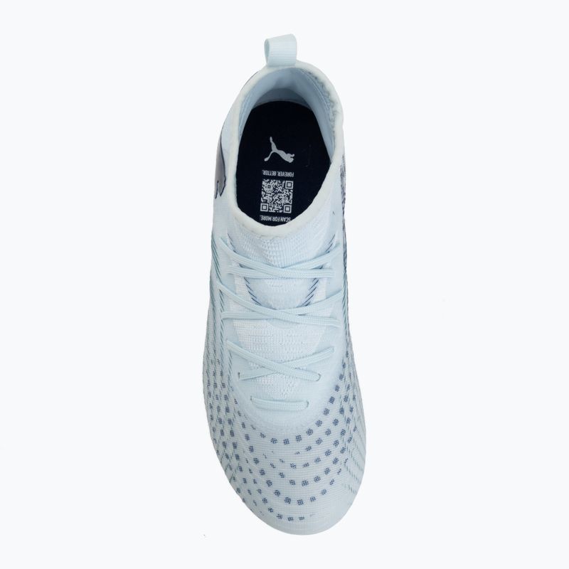 Scarpe da calcio per bambini PUMA Future 9 Match FG/AG Jr icy blue/puma white/blue jewel 5
