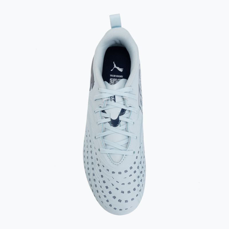 Scarpe da calcio per bambini PUMA Future 9 Play FG/AG Jr icy blue/puma white/blue jewel 5