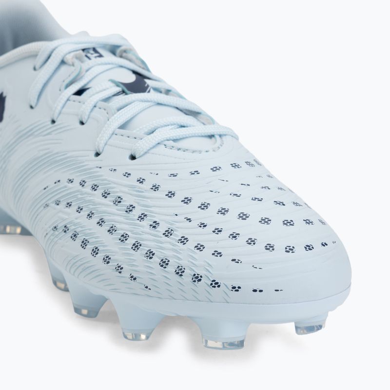 Scarpe da calcio per bambini PUMA Future 9 Play FG/AG Jr icy blue/puma white/blue jewel 7
