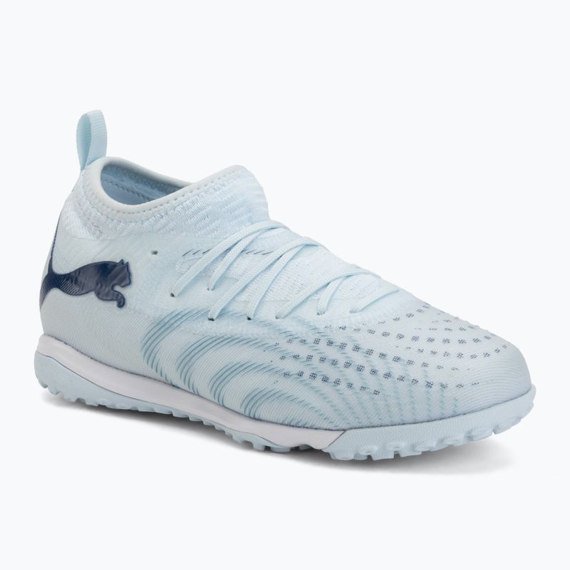 Scarpe da calcio per bambini PUMA Future 9 Match TT + Mid Jr icy blue/puma white/blue jewel