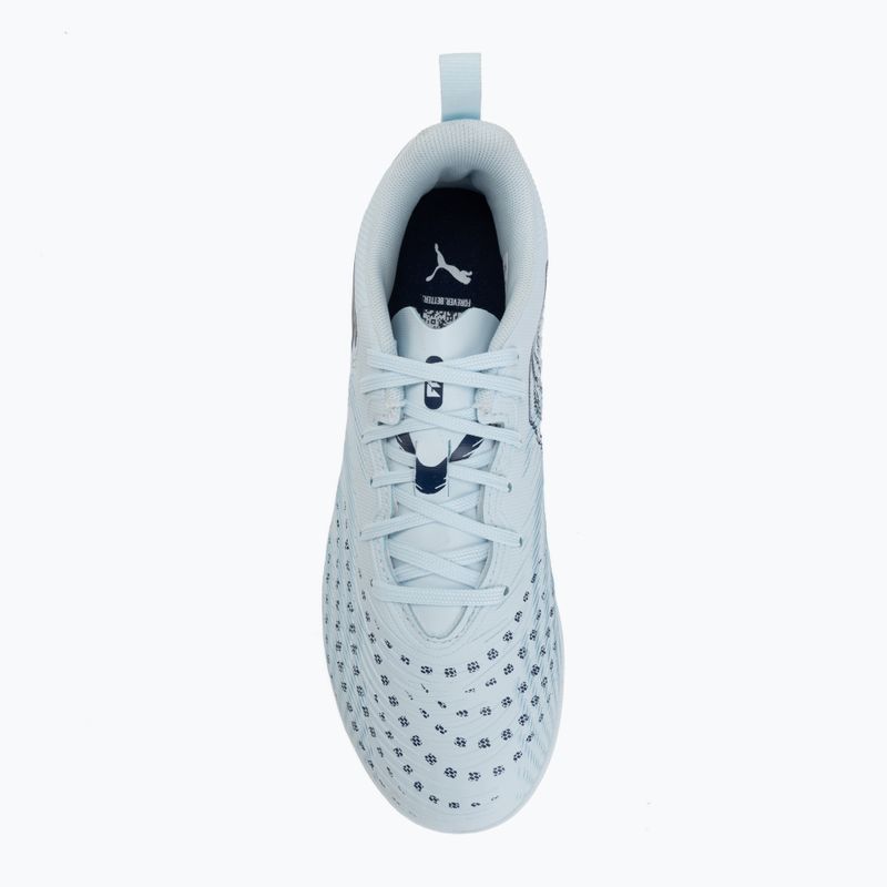Scarpe da calcio per bambini PUMA Future 9 Play IT Jr icy blue/puma white/blue jewel 5