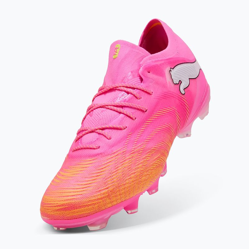 Scarpe da calcio PUMA Future 9 Fusion FG/AG poison pink/sun stream/bright aqua/puma white 4