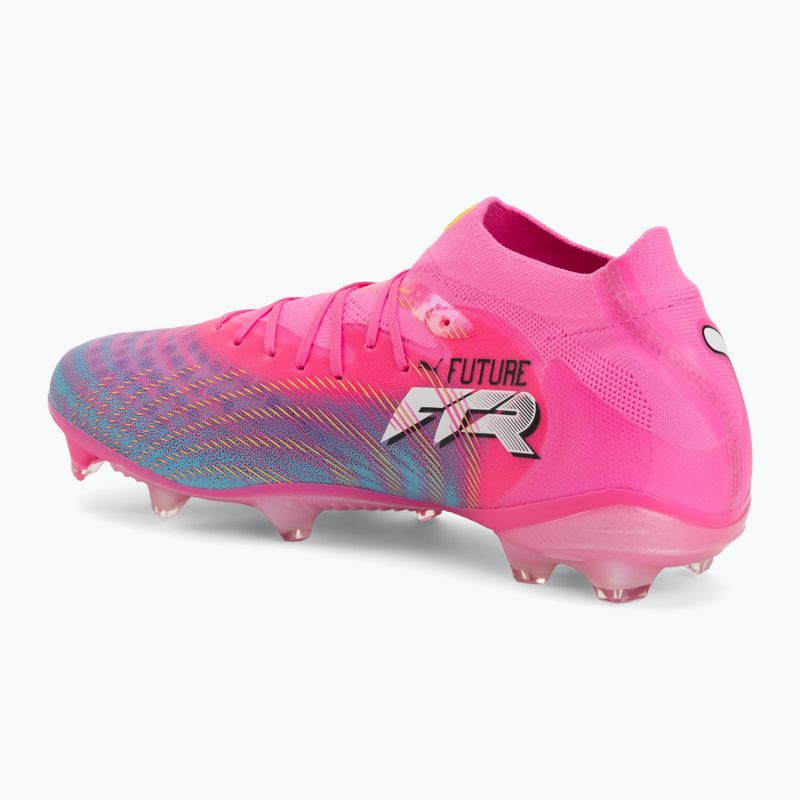 Scarpe da calcio PUMA Future 9 Pro FG/AG poison pink/sun stream/bright aqua/puma white 3