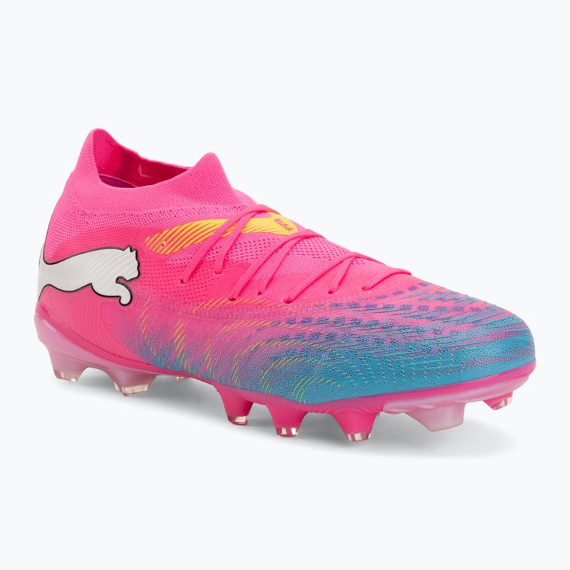 Scarpe da calcio PUMA Future 9 Match FG/AG poison pink/puma white/sun stream/bright aqua/puma black